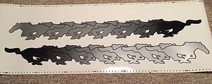 Ford Mustang Running Horse Decals 4"x35.5" - Picture 1 of 2