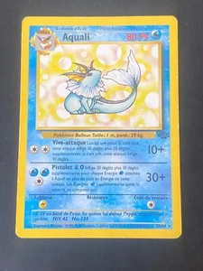 CARTE POKEMON AQUALI 28/64 FR RARE WIZARDS JUNGLE - TBE - Picture 1 of 15