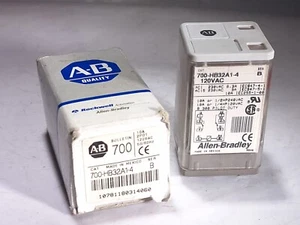 ALLEN BRADLEY 700-HB32A1-4 SER. B 8-BLATT RELAIS SOCKEL 10A 2PDT 120V 700HB32A14 - Bild 1 von 3