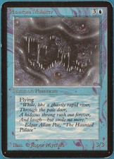 Phantom Monster Alpha PLD Blue Uncommon MAGIC MTG CARD (ID# 239440) ABUGames