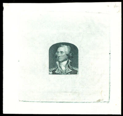 MALACK 72E1a ПРЕВОСХОДНЫЙ, серый оливковый на пробной бумаге, очень... БОЛЬШЕ... gg1067 - Изображение 1 из 2