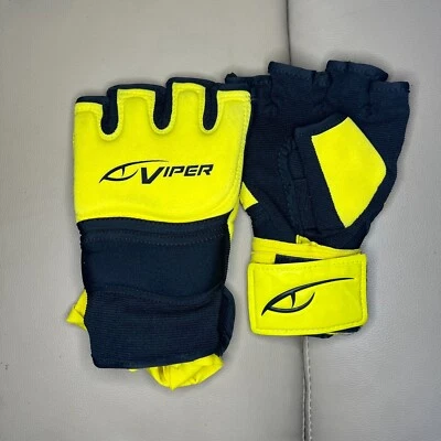 Title Boxing Viper Coil Quick Wraps - Yellow/Black - Size Large - Image 1 of 4