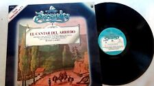 El Singing Del Arriero The Zarzuela Disk Vinyl LP Dolores Cava Manuel Alsensi