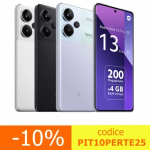 Xiaomi Redmi Note 13 Pro Plus 5G Smartphone 8+256GB 200MP NFC 120W 120Hz Globale - Photo 1/26