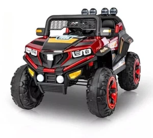 Electric Ride on Car 4 Wheels Motors Car with Music Lights Electric Car for Kid - Picture 1 of 10