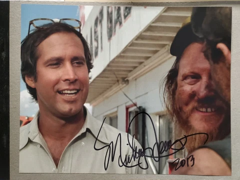 MICKEY JONES SIGNED AUTOGRAPHED COLOR NATIONAL LAMPOONS VACATION PHOTO RARE!!! Cover