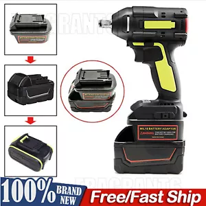 Adattatore batteria convertitore per batteria Milwaukee 18V Li-ion a per Worx 5 PIN 20V - Foto 1 di 6