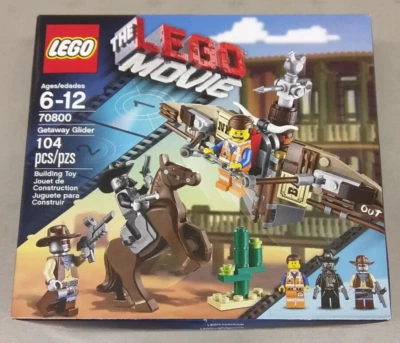 The LEGO Movie 70800 Getaway Glider NEW! Sheriff Not-a-robot Deputron Horse - Image 1 of 4