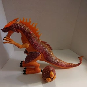Adventure Force Vesuvius Fiery Dragon Dinosaur Toy No Wings. Has Remote - Picture 1 of 7