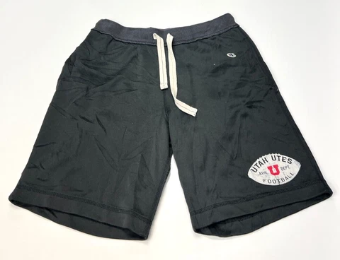 Champion University Of Utha Utes Sweat Shorts Black Men's L Cover