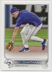 MATT CHAPMAN 2022 TOPPS Update IMAGE VARIATION SP #US235 Toronto Blue Jays - Bild 1 von 2
