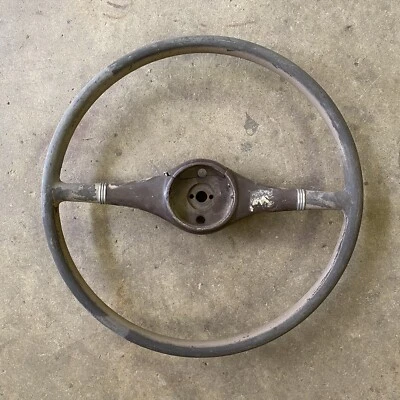 1946 1947 1948 Chevrolet Chevy Fleetline Steering Wheel 46 47 48 GM For Repair - Image 1 of 4