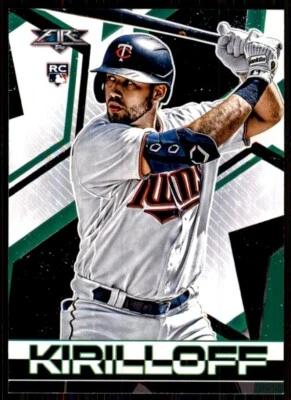 2021 Topps Fire Alex Kirilloff Rookie Minnesota Twins #60 - Image 1 of 2