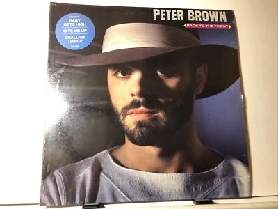 NEW SEALED Peter Brown Back To The Front Afl1-4604 Promo 12in Record Album - Image 1 of 2