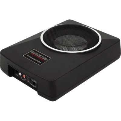 Ground Zero Gehäusesubwoofer 16cm Subwoofer Untersitz Montage inkl.Verstäker - Bild 1 von 3