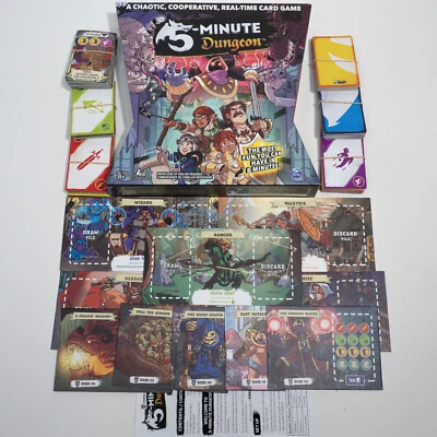 5 Minute Dungeon Card Board Game - Good Condition - Complete! - Image 1 of 4
