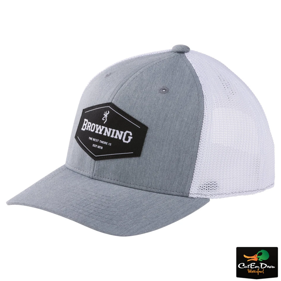 NEW BROWNING ELDER MESH BACK CASUAL CAP BUCKMARK LOGO HAT - Image 1 of 1