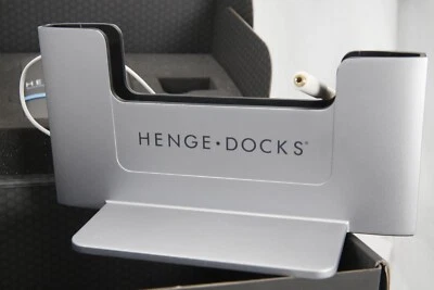 Henge Docks Vertical Docking Station Metal Edition HD04VA13MBPR OPEN BOX - Image 1 of 4