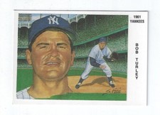 1993-94 Z Silk Cachets Covers Postcards Lithos 1961 Yankees Bob Turley