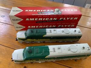 American Flyer Rocket Diesel Locomotive and Dummy 474, 475
