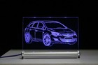 LED-Leuchtschild graviert ist  Opel Astra J Sport Tourer Präsent gift