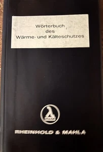 Wörterbuch des Wärme- und Kälteschutzes - Bild 1 von 2