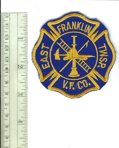East Franklin Twp. (Somerset County) NJ New Jersey Volunteer Fire Co. Patch NEU! - Bild 1 von 1