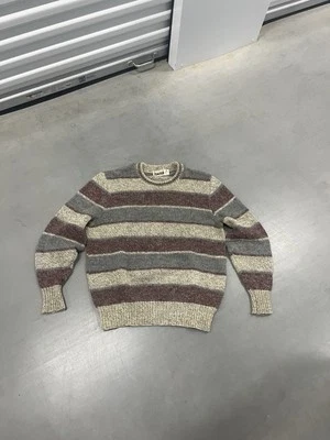 Suéter gola redonda lã virgem pura malha tundra vintage Y2K tamanho GG  - Imagem 1 de 4