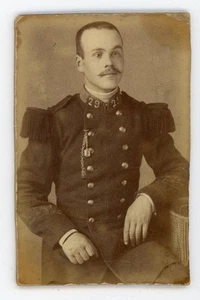 PHOTO, un militaire 29ème régiment par Hordé au Creusot - Picture 1 of 2