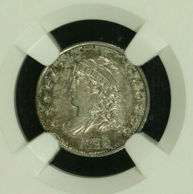 Cap Bust Half Dime. 1829 P NGC AU 58  Lot # 4212461-022 - Image 1 of 4