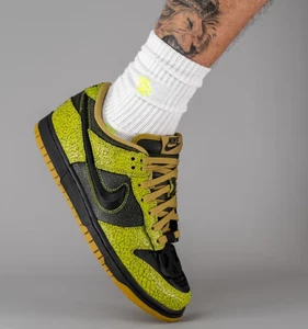 Nike Dunk Low Retro QS Halloween Herren Sportschuhe Größe UK 8,8,5,9,9,5,10,10,5,11 - Bild 1 von 14