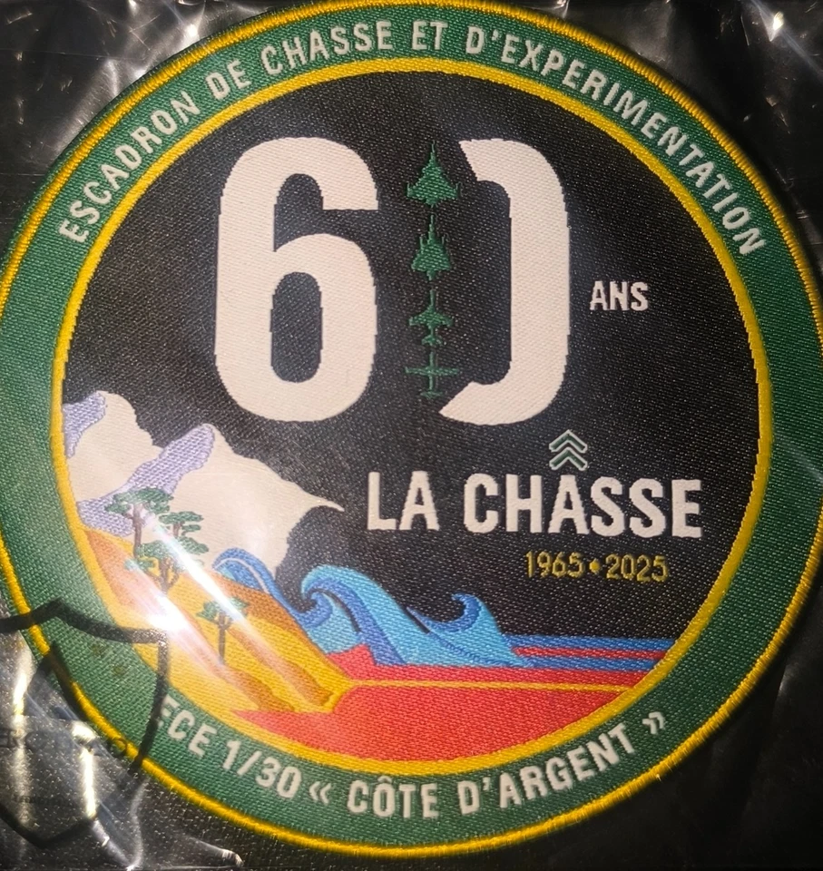 patch special 60 ans la chasse ECE 01.030 côte d'argent - Photo 1/1