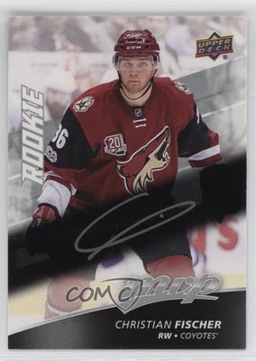 2017-18 MVP High Series Rookies Silver Script Christian Fischer #239 Rookie RC - Image 1 of 2