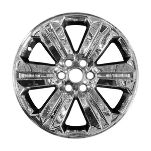 PVD Light Chrome 6 Spoke 20 x 8.5 Refurbished Wheel - Picture 1 of 1