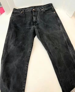 Wrangler Cowboy Cut Original schwarze Herrenjeans # 13MWZWK Größe 38x30  - Bild 1 von 5