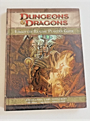 Forgotten Realms Player's Guide Dungeons & Dragons 4ª Edición Primera Impresión Foto 1 de 4
