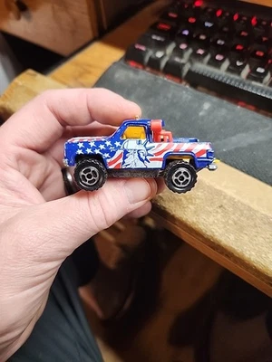 Majorette Chevrolet Blazer 4x4 Statue of Liberty USA Loose Diecast Vehicle - Image 1 of 4