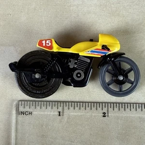 Tomy Pop Cycle Rider 15 gelb Vintage 1982 Made in Japan - Bild 1 von 6