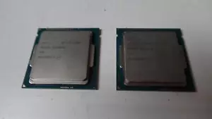 2 X Genuine Intel i3-4160 3.60GHz CPUs - Socket LGA 1150 - SR1PK - Tested - Picture 1 of 4