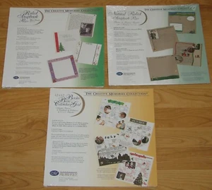 New Creative Memories 12X12 White Natural Ruled & Calendar Grid Scrapbook Pages - Picture 1 of 5