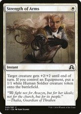 FOIL Strength of Arms | MtG Magic Shadows over Innistrad | English | Near Mint
