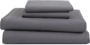 Martex Cotton Rich Bed Sheet Set - Brushed Cotton Blend, Super Soft Finish, Wrin