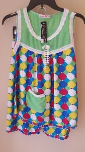 Summer Women Cotton Sleeveless Home Casual Top/Pants Set Suit Wear New Pockets - Picture 1 of 12