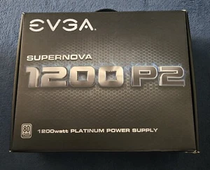 EVGA SuperNOVA 1200 P2 80+ PLATINUM Fully Modular Power Supply Unit 1200W PSU - Picture 1 of 10