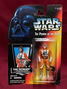 Kenner Red Star Wars Power of the Force Luke X-Wing Pilot - Picture 1 of 2