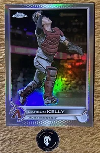 Carson Kelly 2022 Topps Chrome Chrome Refractor Rookie Card #215 Diamondbacks - Picture 1 of 3