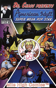 DR. CHAOS PRESENTS AMERICAN IDYLL SUPER MEGA POP STAR (série 2005) #1 presque comme neuf