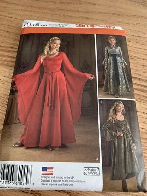 Medieval Renaissance Princess Elf Fairy Dress Costume Sewing Pattern 14-20 Arwen - Image 1 of 4