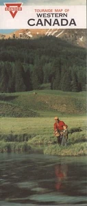 1966 Conoco Road Map: Western Canada NOS - Picture 1 of 1