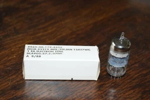 New Vintage! NOS ARS JAN PHILIPS 12AT7WC 12AT7 NOS "Halo Getter" Tube - Picture 1 of 4